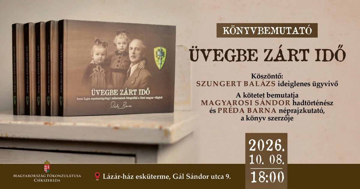 Üvegbe zárt idő